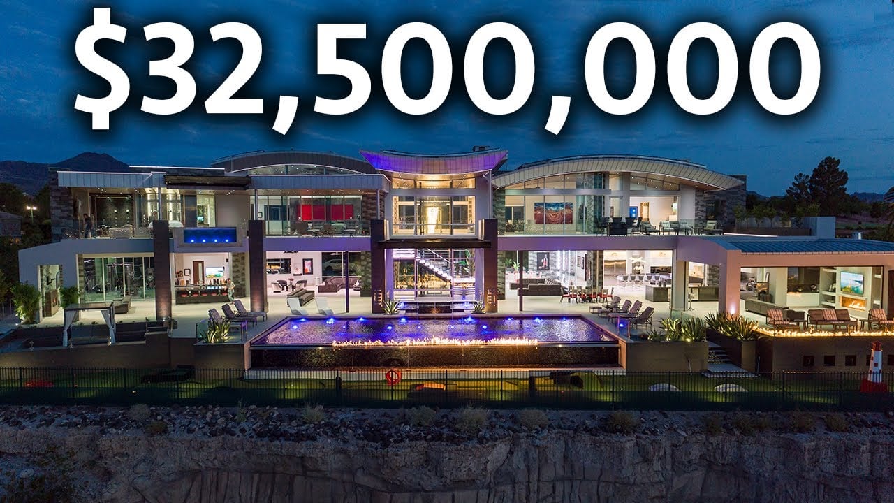 Las Vegas mansion with an Elevator Boutique home elevator