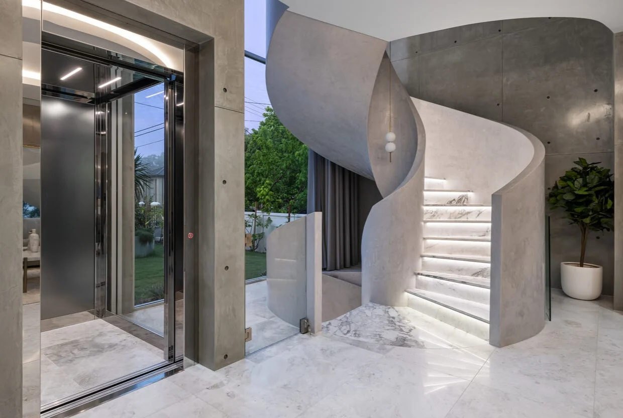 Elevator Boutique home elevator installed in a luxury residence