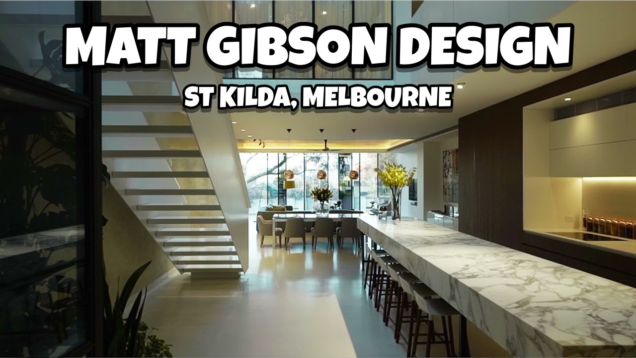 Matt Gibson designed home at 113 Wellington Street, St Kilda with a home elevator